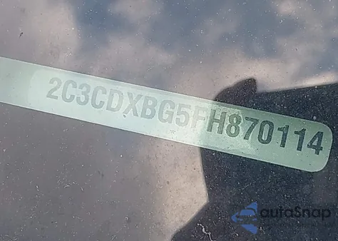 2015 Dodge Charger Se из США, поврежденный, VIN 2C3CDXBG5FH870114